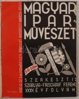 1931 Magyar Iparművészet. Az Országos Magyar Iparművészeti Múzeum és Iskola és az Orsz. Magyar Iparm...