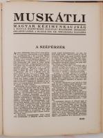 1935 Magyar Iparművészet. Az Országos Magyar Iparművészeti Múzeum és Iskola és az Orsz. Magyar Iparm...