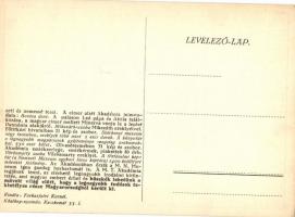 Budapest V. Magyar Tudományos Akadémia, Széchenyi szobor, kiadja Farkasfalvi Kornél