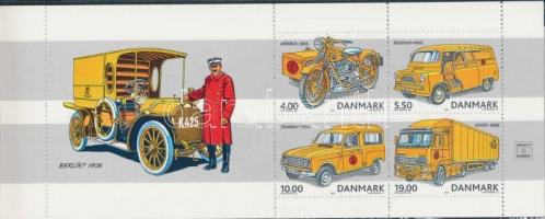 Post vehicles stamp-booklet Posta járművei bélyegfüzet