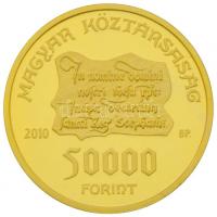 2010. 50.000Ft Au "Szent István intelmei Szent Imre herceghez" tanúsítvánnyal (6,982g/0.98...