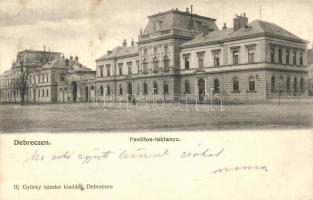 Debrecen, Pavillon laktanya, Ifj. Gyürky Sándor kiadása