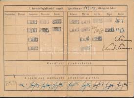 1943 Levente igazolvány