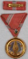 1964. "Kiváló Szolgálatért Érdemrend" aranyozott, zománcozott Br kitüntetés mellszalagon, ...