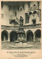 Kraków, Krakau; Statue of Nikolaus Kopernikus; 400. Todestag Fünf Jahre Generalgouvernement 1944 So. Stpl (EB)