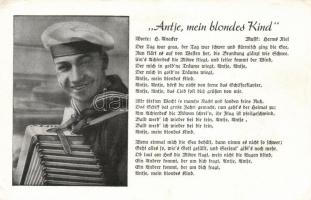 Antje mein blondes Kind / German sailor song, sailor with accordion