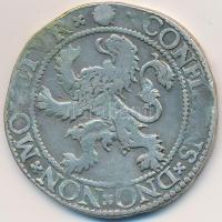 Hollandia / Dordrecht 1589. Oroszlán-tallér Ag (26,93g) T:3 Netherland / Dordrecht 1589. Löwentaler Ag "MO NO ARG ORDIN HOL / CONFIDENS DNO NON MOVETVR" (26,93g) C:F