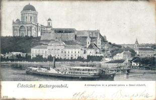 Esztergom, Vártemplom, Prímási palota, SS Budapest (fl)