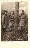 Huszonhét golyó egy fában, Az Érdekes Újság pályázatának legszebb képei, WWI picture of the Hungarian 