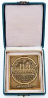 1988. "UVATERV - 40 éves a közlekedéstervezésben 1948-1988" Br emlékérem eredeti tokban (7...