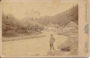 1898 Törcsvár, Törzburg 'Drakula kastély' keményhátű fotó / Dracula's castle photo 17x11 cm