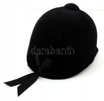 Bársony borítású lovagló kobak, 57-es méret