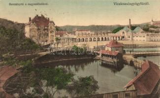 Vízakna, Salzburg, Ocna Sibiului; Bercsényi sóstó, nagyszálloda / spa lake, hotel