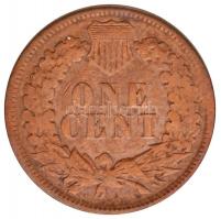 Amerikai Egyesült Államok 1893. 1c Br "Indián fej" T:2-,3 hajlott lemez
USA 1893. 1 Cent B...