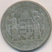 1930. 5P Ag "Horthy jobbra" T:3
Adamo P8