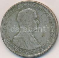 1930. 5P Ag "Horthy jobbra" T:3 Adamo P8