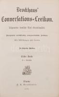 Brockhaus' Converastions Lexikon Allgemeine deutsche Real-Encoklopedie. Erster Band. Leipzig, 1...