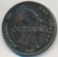 Nagy-Britannia 1835. 1f Cu "IV. Vilmos" T:3 karc
Great Britain 1835. 1 Farthing Cu "W...