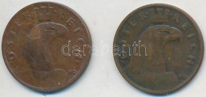 Ausztria 1936-1937. 1gr Br (2x) T:2
Austria 1936-1937. 1 Groschen Br (2x) C:XF