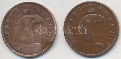 Ausztria 1923-1924. 100K Br (2x) T:2,2- ph.
Austria 1923-1924. 100 Kronen Br (2x) C:XF,VF edge error