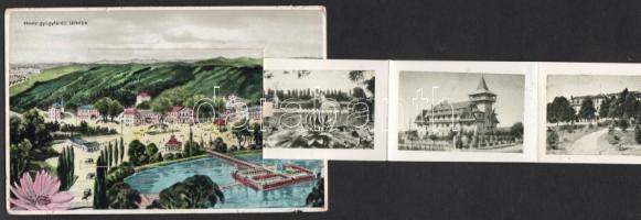 Héviz-gyógyfürdő leporellóval