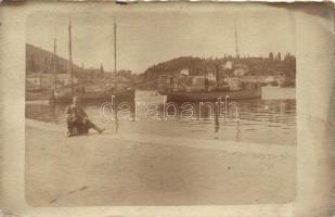 2 db régi katonai fotólap / 2 old soldiers photo postcards