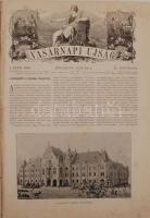 1989 Vasárnapi Ujság. Negyvenötödik évfolyam. 1898. Összes kiadványa regénytárral együtt. Felelős sz...