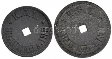 Ausztria / Braunau am Inn hadifogolytábor ~1914-1918. 2h + 20h Zn T:2
Austria / Braunau am Inn POW c...