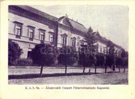 Kaposvár, K.A.N.SZ. Államvasúti csoport fiúnevelő intézete (EB)