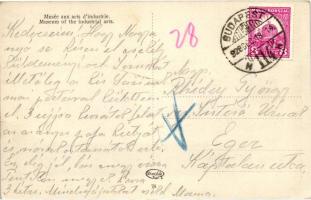 1905-1942 Budapest - 20 db régi városképes lap vegyes minőségben