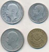 Bulgária 1912. 50s Ag "I. Ferdinánd" + 1930BP 20L Ag "III. Borisz" + 1937. 50s A...