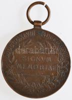 1898. "Jubileumi Emlékérem Fegyveres Erő Számára / Signum memoriae (AVSTR)" Br kitüntetés mellszalag nélkül T:2- Hungary 1898. "Commemorative Jubilee Medal for the Armed Forces" decoration without ribbon C:VF NMK 249.