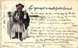 Göre Gábor bíró úr / Hungarian folklore rhyme (EK)