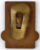 1948. "XIV. Olimpia London 1948" zománcozott jelvény (23x19mm) T:2-