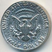 Amerikai Egyesült Államok 1973. 1/2$ Cu-Ni "Kennedy" miniatűr változat T:2
USA 1973. 1/2 D...