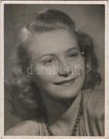 Honthy Hanna színésznő dedikált fotó