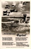 Denn wir fahren gegen Engeland / WWII German nazi anti-British propaganda, military aircrafts, submarine