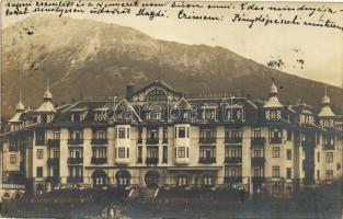 1915 Ótátrafüred, Stary Smokovec, Alt-Schmecks; Nagyszálló / Grand Hotel photo