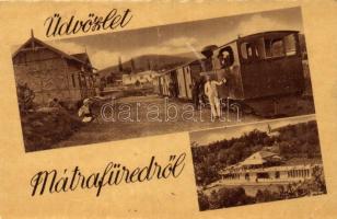 1949 Mátrafüred, vasútállomás, vonat (EK)