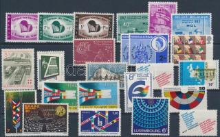 European Union 1959-1979 24 (23 diff) stamps, Európai Unió motívum 1959-1979 24 db (23 klf) bélyeg