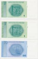 Bosznia-Hercegovina 1998. 50pf + 1M (2x) sorszámkövetők T:I
Bosnia-Herzegovina 1998. 50 Pfeniga + 1 ...