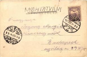 Budapest II. Lipótmező, Schüller Hárshegyi vendéglője; Schüller saját kiadása