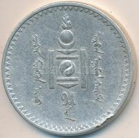 Mongólia 1925. 1T Ag "Soembo" T:2-
Mongolia 1925. 1 Tugrik Ag "Soembo arms" C:V...