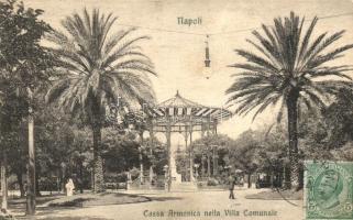 Naples, Napoli; Cassa Armonica nella Villa Comunale / music pavilion (b)