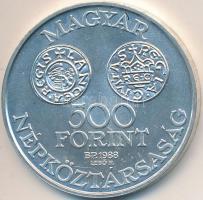 1988. 500Ft Ag "Szent István" T:BU