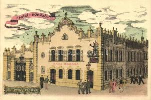 9 db RÉGI magyar városképes lap, vegyes minőségű / 9 old Hungarian postcards, mixed quality