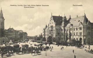 9 db RÉGI magyar városképes lap, vegyes minőségű / 9 old Hungarian postcards, mixed quality