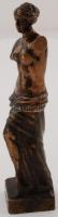 Milói Venus, kisméretű bronz replika, jelzés nélkül, kopásnyomokkal, m: 14 cm