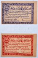 109db-os vegyes német és osztrák szükségpénz tétel, benne érdekes darabokkal, több UNC-os minőség T:...