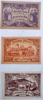 109db-os vegyes német és osztrák szükségpénz tétel, benne érdekes darabokkal, több UNC-os minőség T:...